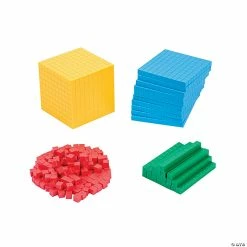 New π Base Ten Blocks Set - 231 Pc. π 5 New π Base Ten Blocks Set - 231 Pc. π -Learning Resources Shop 13820341