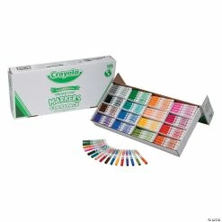 Flash Sale 😀 16-Color Crayola® Regular Conical Marker Classpack® - 256 Pc. 🎉