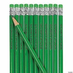 Hot Sale 🧨 Personalized Green Pencils - 24 Pc. ✔️