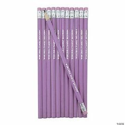 Best reviews of 😍 Personalized Purple Pencils - 24 Pc. 🧨