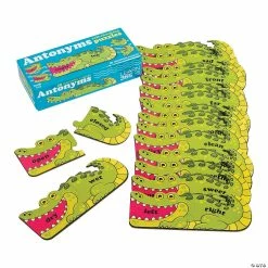 Best Sale 🎁 Antonym Self-Checking Puzzles - Set of 30 ✨