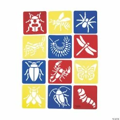 Best Sale 😉 Big Bug Stencils - 12 Pc. ⭐