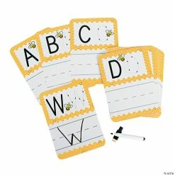 Brand new 🔥 Busy Bee Dry Erase Alphabet Cards - 27 Pc. ❤️