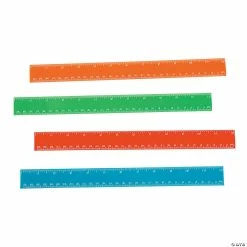 Cheap 😍 Colorful Rulers - 12 Pc. 🌟