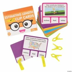 Flash Sale ✨ Estimating Length Clip Cards 💯
