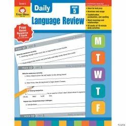Best deal 🧨 Evan-Moor Daily Language Review Gr 5 🔥