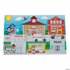 Discount 🥰 Giant Community Helpers Sticker Scenes - 12 Pc. 😉
