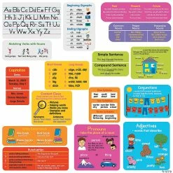 Coupon ⭐ Language Arts Reference Stickers Set - 1st Grade 🎉