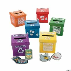 Outlet 😉 Learn To Recycle Activity Boxes - 54 Pc. ✔️
