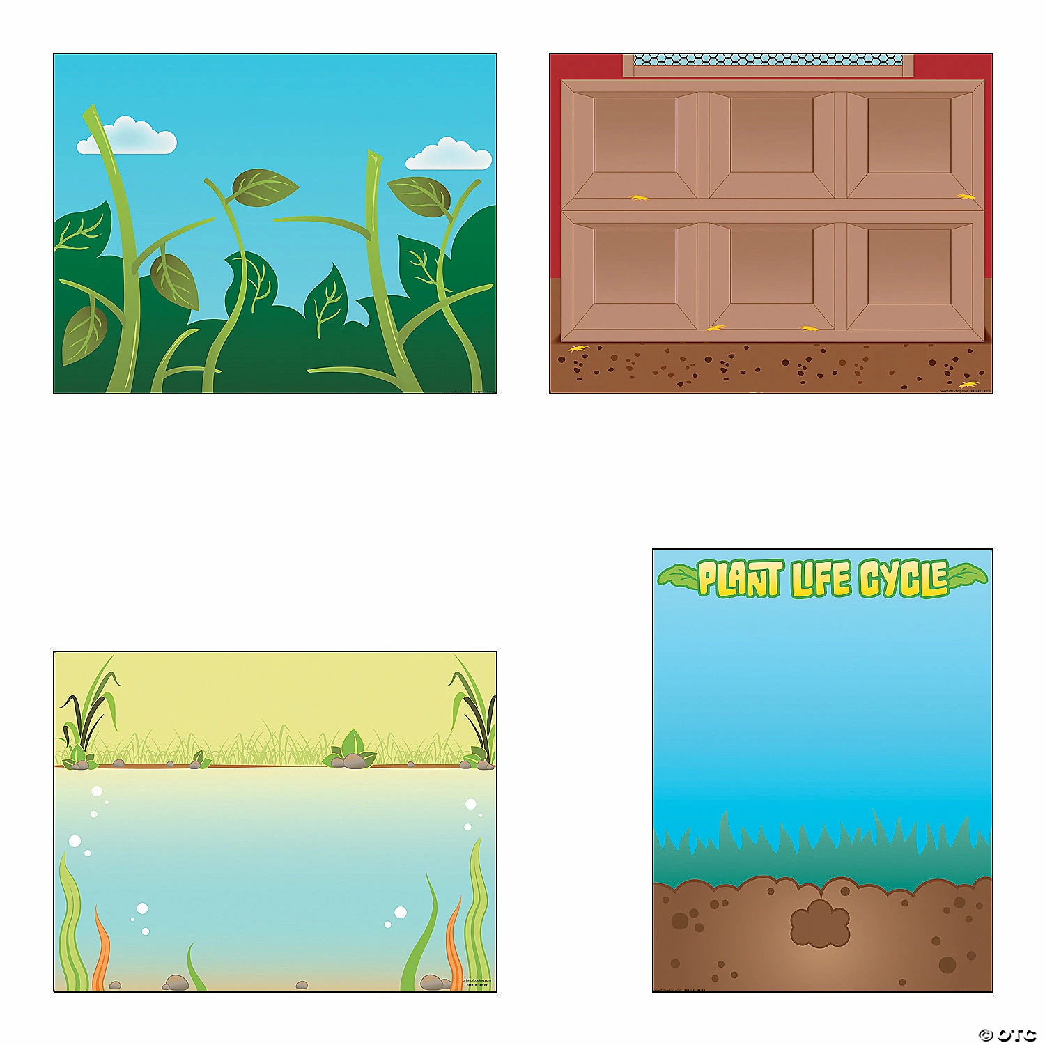 Deals π Life Cycle Sticker Scene Assortment - 12 Pc. π 4 Deals π Life Cycle Sticker Scene Assortment - 12 Pc. π - Image 2