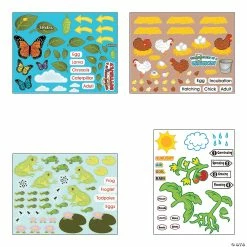 Deals π Life Cycle Sticker Scene Assortment - 12 Pc. π 7 Deals π Life Cycle Sticker Scene Assortment - 12 Pc. π -Learning Resources Shop life cycle sticker scene assortment 12 pc 13679410 a02