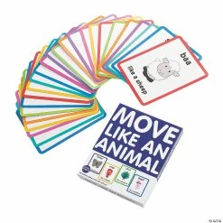 Deals 🛒 Move Like an Animal Action Cards - 25 Pc. 😍