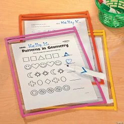 Budget π Neon Top-Loading Dry Erase Pockets - 12 Pc. π₯ 9 Budget π Neon Top-Loading Dry Erase Pockets - 12 Pc. π₯ -Learning Resources Shop neon top loading dry erase pockets 12 pc 13598344 a03