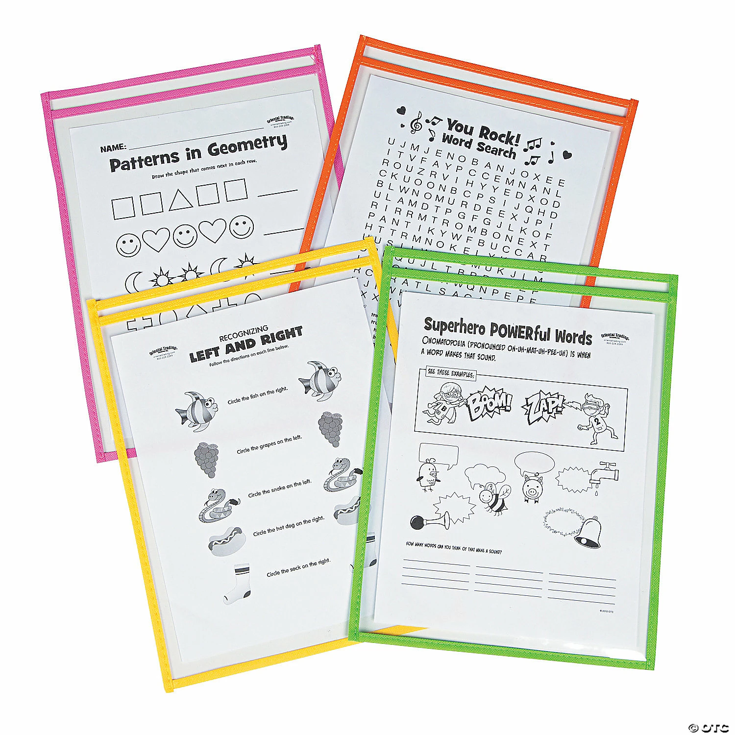 Budget π Neon Top-Loading Dry Erase Pockets - 12 Pc. π₯ 3 Budget π Neon Top-Loading Dry Erase Pockets - 12 Pc. π₯