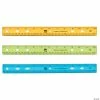 Budget 🧨 Plastic 12" Ruler, Flat, Translucent Assorted Colors, Pack of 36 👏 -Learning Resources Shop plastic 12 ruler flat translucent assorted colors pack of 3614111784