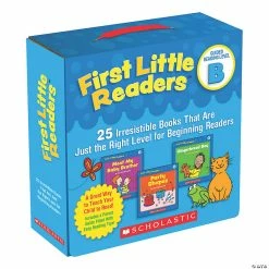 Coupon 😀 Scholastic First Little Readers™ Book Parent Pack - Guided Reading Level B, Set of 25 Books 🤩
