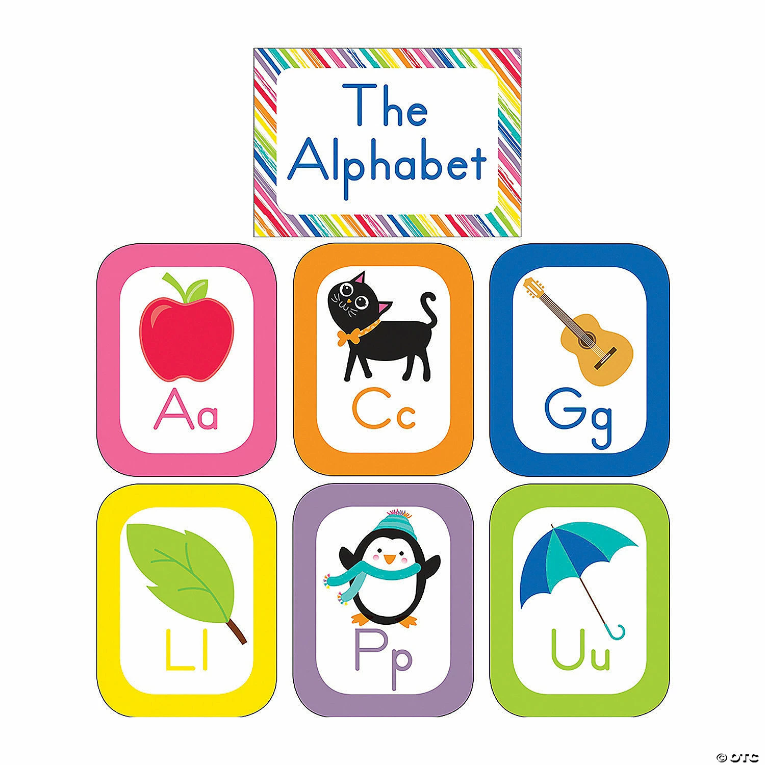 Promo 🥰 Schoolgirl Style™ Just Teach Alphabet Cards Bulletin Board Set - 27 Pc. 🔥 4 Promo 🥰 Schoolgirl Style™ Just Teach Alphabet Cards Bulletin Board Set - 27 Pc. 🔥 - Image 2