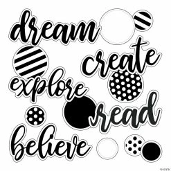 Best reviews of 🎉 Schoolgirl Style™ Stylish Script Words: Teach Mini Bulletin Board Set - 21 Pc. 🛒