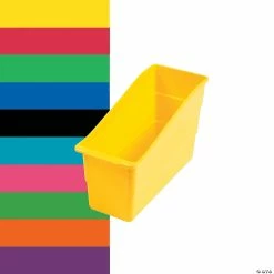 Buy 😀 Solid Color Book Bins - 6 Pc. 🌟