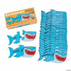 Flash Sale 🤩 Synonym Self-Checking Puzzles - Set of 30 🌟