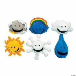 Deals 😍 What’s the Weather Stuffed Hand Puppets - 6 Pc. 🌟